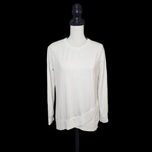 A New Day Women's Medium White Sweater‎